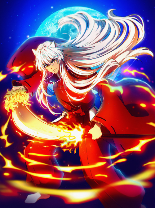 angoart: Here is my fanart of heroic version of Inuyasha =^__^=Visit my Redbubble and Teepublic onli