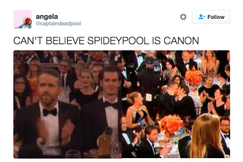 refinery29:Hollywood’s hottest couple is Spideypool but you’d only know it if you were paying VERY c