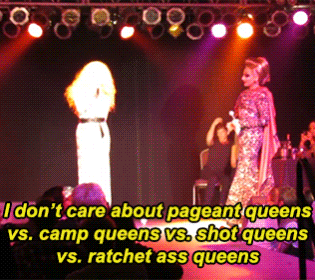 scatterthetwinks:  biancahaylock:  This warms my heart (x)   QUEENS SUPPORTING QUEENS