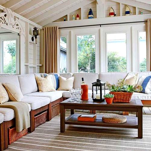 Farmhouse sunrooms you will never want to leave - Models homes design Farmhouse sunrooms you will ne