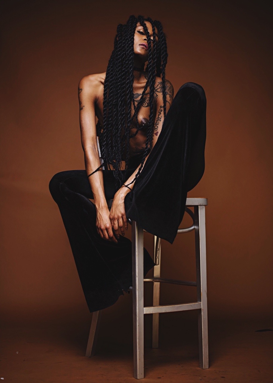 gunout: rachardwolf:  Rise young black girl, rise  Model: Lanei’ Hopkins Photographer: