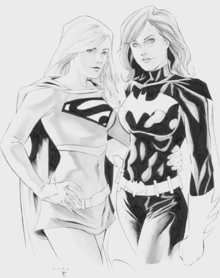 ungoliantschilde:  some black and white artwork by Phil Noto.