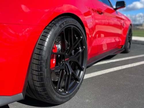  Royal flush. John Marton, the owner of this red-hot Ford Mustang Shelby GT500, wanted an aggressive