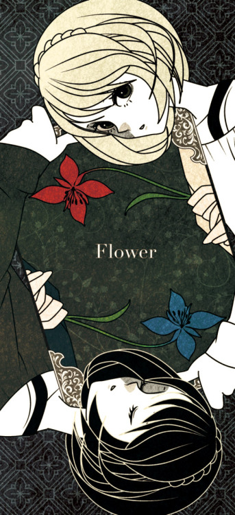 shikiharu: ニット／　FLOWER（jubeat, pop'n music） 2013.07.25Photoshop CS5.1、Illustrator CS5.1  このイラストを含む１２
