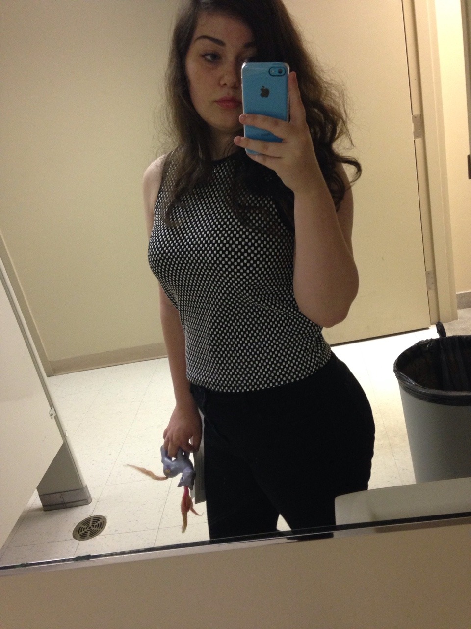 lilspirit:  doctors office bathroom selfies