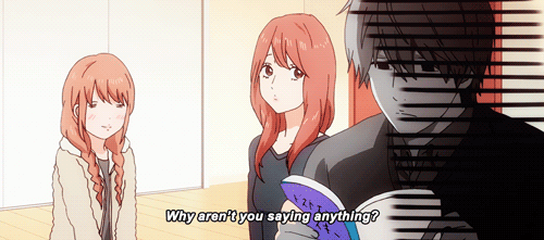 s-indria:  “Of course he hasn’t. He’s never had a girlfriend.” 