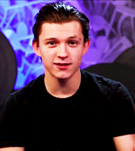 spideycentral:Tom + accidentally spoiling Spider-Man: Homecoming