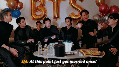The Way That Their Conversation Went From Yoongi Marry Me Comments To Vegas Drive-through Wedding At