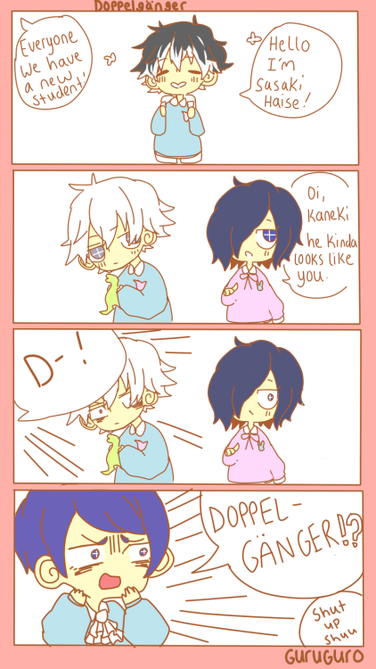 guruguro:me and my friend were talking about tg kindergarten au so I did some mini comics lmao - I p