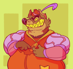 chocodile: Sheriff of Nottingham again Kind of a redo of this draw from last year 