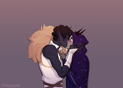 MONTY AND AMON HAD THEIR FIRST KISS LAST WEEK DURING A BATTLE UWUWUWUWamon got charmed by a vampire 