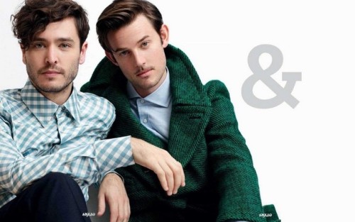 Alexander Vlahos and Evan Williams for Apollo Magazine (photos by Mary Brown)