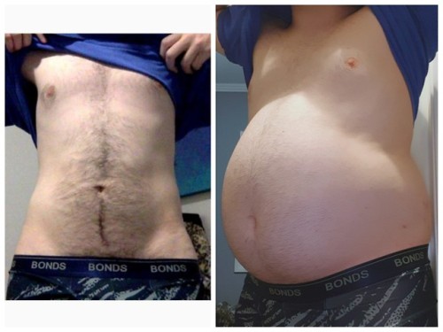 afatasshouseboi: Sometimes I forget how much bigger I’ve gotten March 2017 to March 2018, a ga
