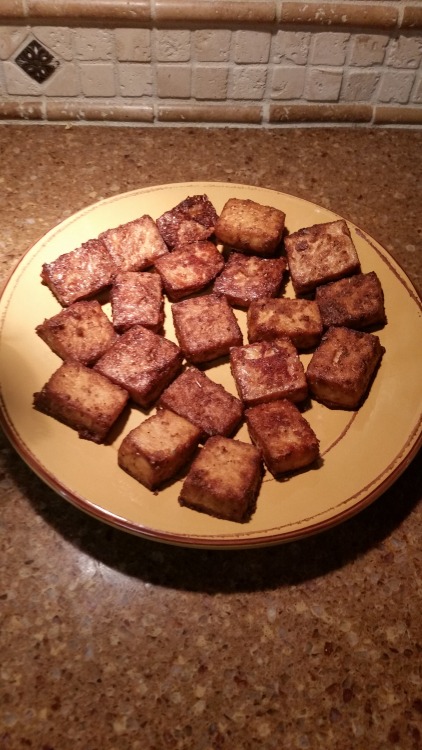 gallusrostromegalus: thebisexualmandalorian:  This is the best tofu I’ve ever had. I’m not even exag