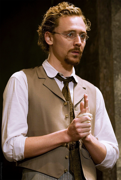 thehumming6ird:Tom Hiddleston as Eugene Lvov in Ivanov at Wyndham’s as part of the Donmar’s season(2