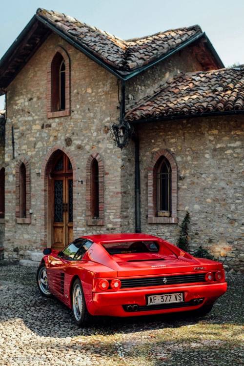 frenchcurious:Ferrari F512m. - source I love Oldskool.