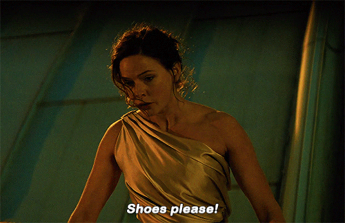 "Shoes. Shoes Please!"