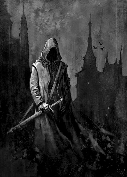 whitesoulblackheart:  Evil Monk by Peter Bergting ©(Please leave credit … Ƹ̴Ӂ̴Ʒ)