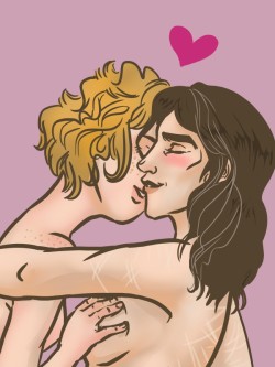 icefeels:  Ladies-only Modern AU Bagginshield SEXY TIMES gurrrrrrrrrl Bilbo’s like “BEWB” Thorin’s like “FRACKLES &lt;3”  Ahhh frecklessss. I wonder how Thorin&rsquo;s got all those scars tho :O But I love this yes good.