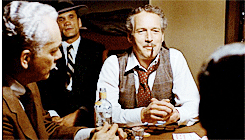 errolflynns:  my favorite films » The Sting (1973) Henry Gondorff: You’re not gonna stick around for your share?Johnny Hooker: Nah. I’d only blow it.