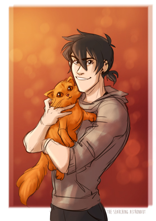 thesearchingastronaut: Keith has a cat as well :3 
