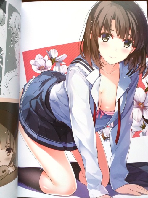  Misaki Kurehito Art Book First Volume: Flat. (Saenai Heroine no Sodatekata) (part 2) 