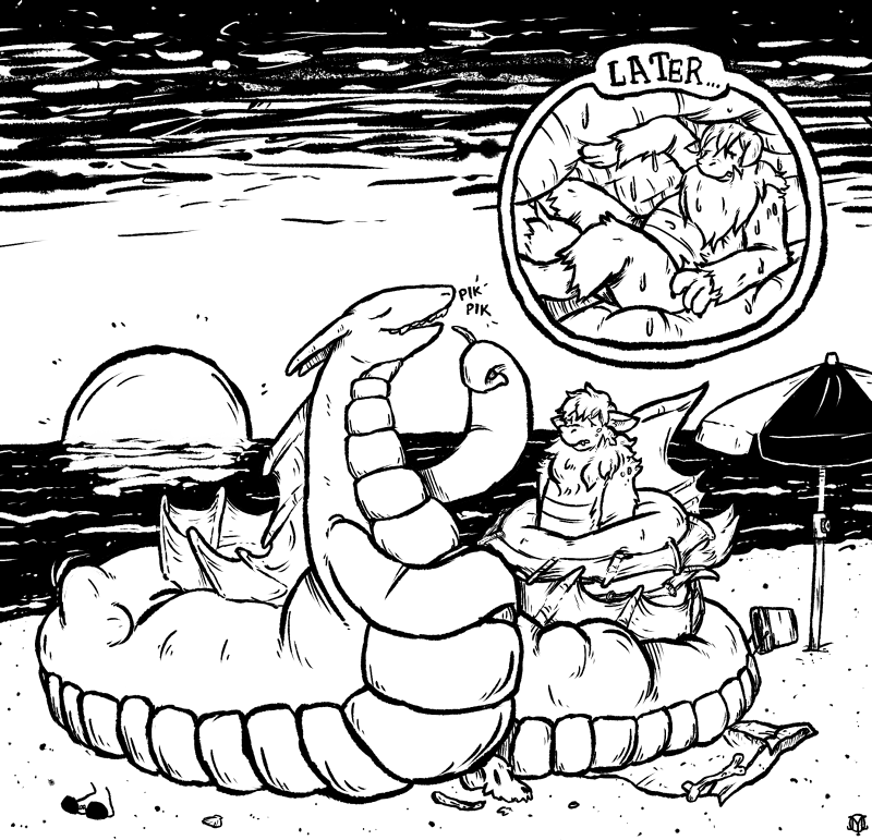 bigclaws:  commission for sea + friend! 