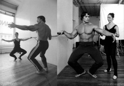 i-wontdance:  Even Arnold Schwarzenegger has taken Ballet! Dance is an amazing workout. 