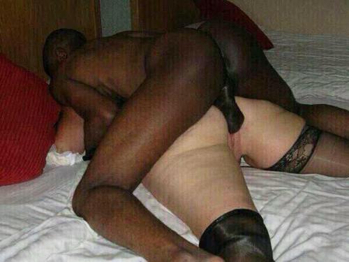 zebull4wife:  Jammed in your #wife #pussy  Could be Elle