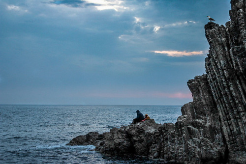 aclouddigger: - The Man and the Seagull - National Park of the Cinque Terre, Italy. April 2015. 18/3