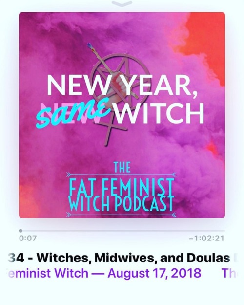 New @fatfeministwitch podcast!! Perfect way to start my Tuesday! **********************************