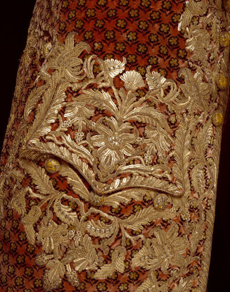 ephemeral-elegance:Silver Embroidered Court Coat and Waistcoat, ca. 1750svia V&amp;AGod, I love 