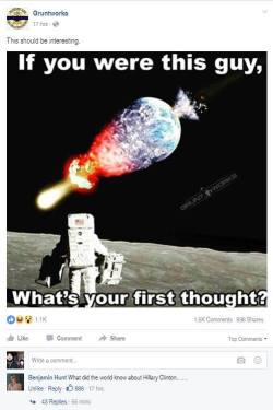 Why would NASA fake this explosion? What