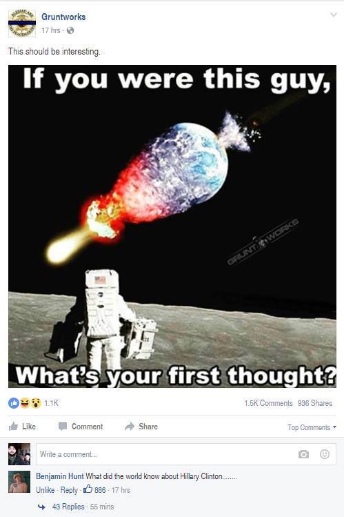 Why would NASA fake this explosion? What is your first thought?And answer me you little sh*thead prick I expect an answer.