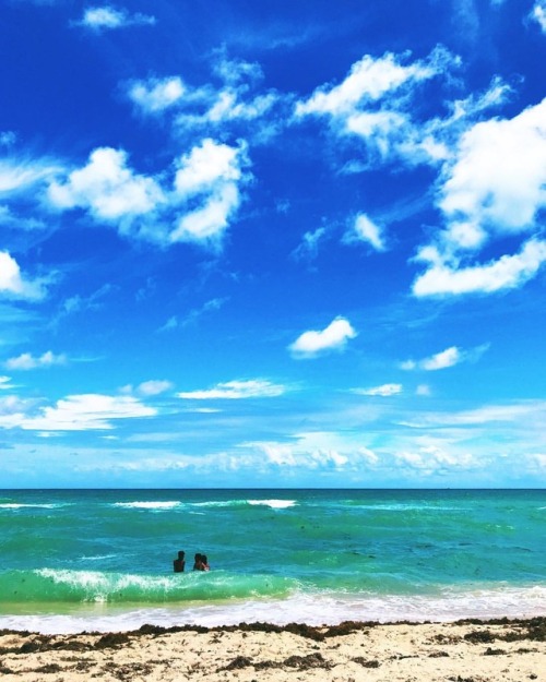 Oh hi, Ocean. I’ve missed you. ⁣ ⁣ ⁣ ⁣ ⁣ ⁣ #ohhai #ocean #water #miami #miamibeach #beach #nature #f