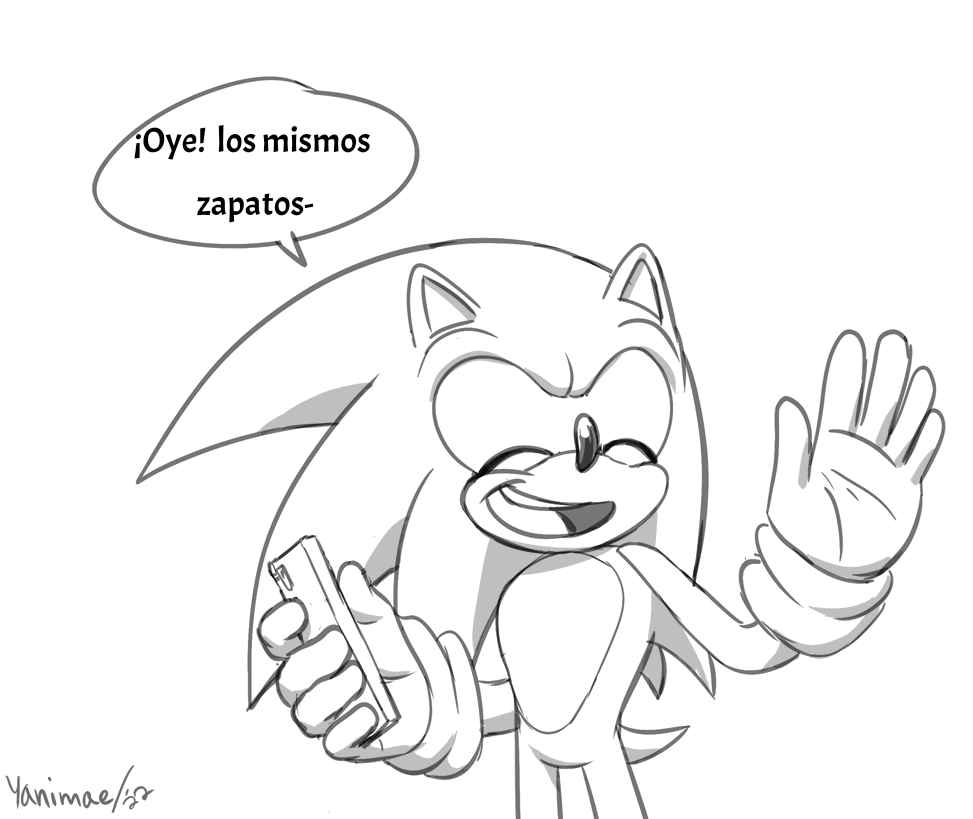 Yanimae (On Hiatus) on X: If Sonic and Elise remembered each