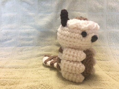 I’ve had a few people now reach out asking if I had a pattern for my crocheted Appa, so I’ve finally