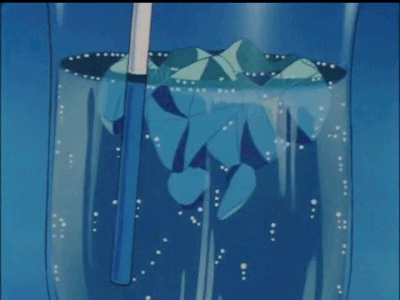 90s Anime Aesthetic - [blue]