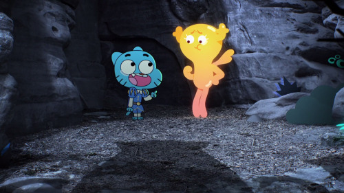 jordancarr1995:  I like that scene when Gumball and Penny and laughing scene on The Romantic