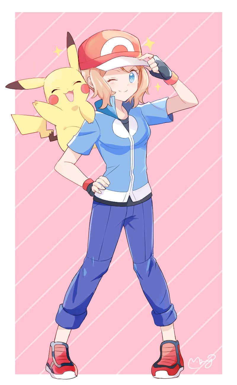 Pokemon First セレナ サトシになる Serena Becomes Ash Artist メイ