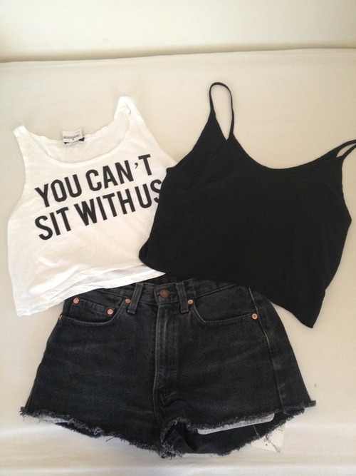 sele-na: kproductions1234:  kproductions1234: Shirts: Brandy Melville Shorts: Urban Outfitters  this