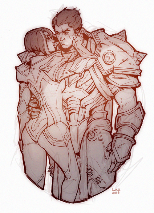 Fiora and Darius commission for rspanner! :D