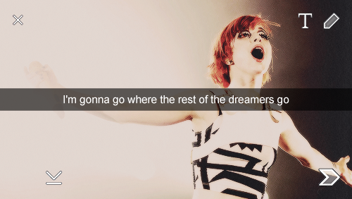 anklebitters:  Paramore in snapchats (part 1). 