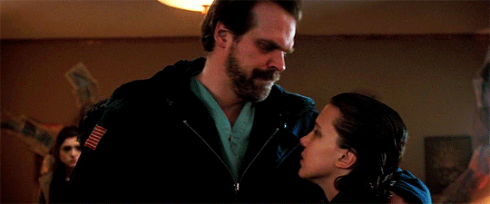 greviousmentalharm:  captainpoe:  You did good kid. You did so good.  Hopper and