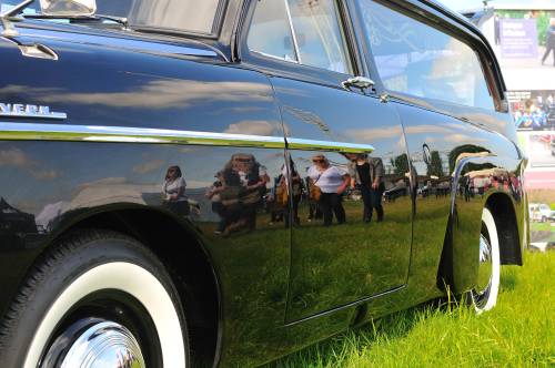 Reflections Of Life - In A Hearse.This restored 1950′s hearse (Still used by Co-op Funerals) was so 