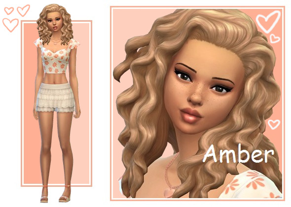 pusheensims:
“ ♡ Sims 4 Sim Amber No CC ♡  •  Amber Ambrosia dreams of becoming a head chef & maybe one day owning a restaurant
• Culinary, branch Chef. Master Chef, Foodie, Squeamish, Cat Lover
•  Seasons, Cats & Dogs, City Living, Get Together, Get...