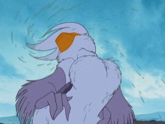 hey whats with the sexy goose in balto 3