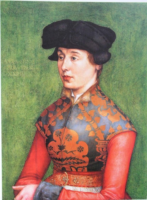 history-of-fashion:1527 Unknown Artist - Anna Durer Aged 22
