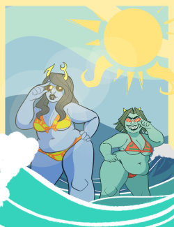 googleadservices:   Scourge Gorls At The Beach you can view this and a bunch of my other stuff in hi-res for Ū over on my patreon page if ya wanna 