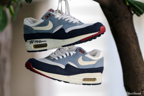 Nike Air Max 1 Greystone Signed By Tinker Hatfield